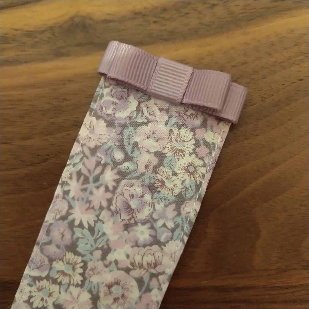 しおり　ブックマーカー❁チャイブ(ジュエリーパープル　J22A)