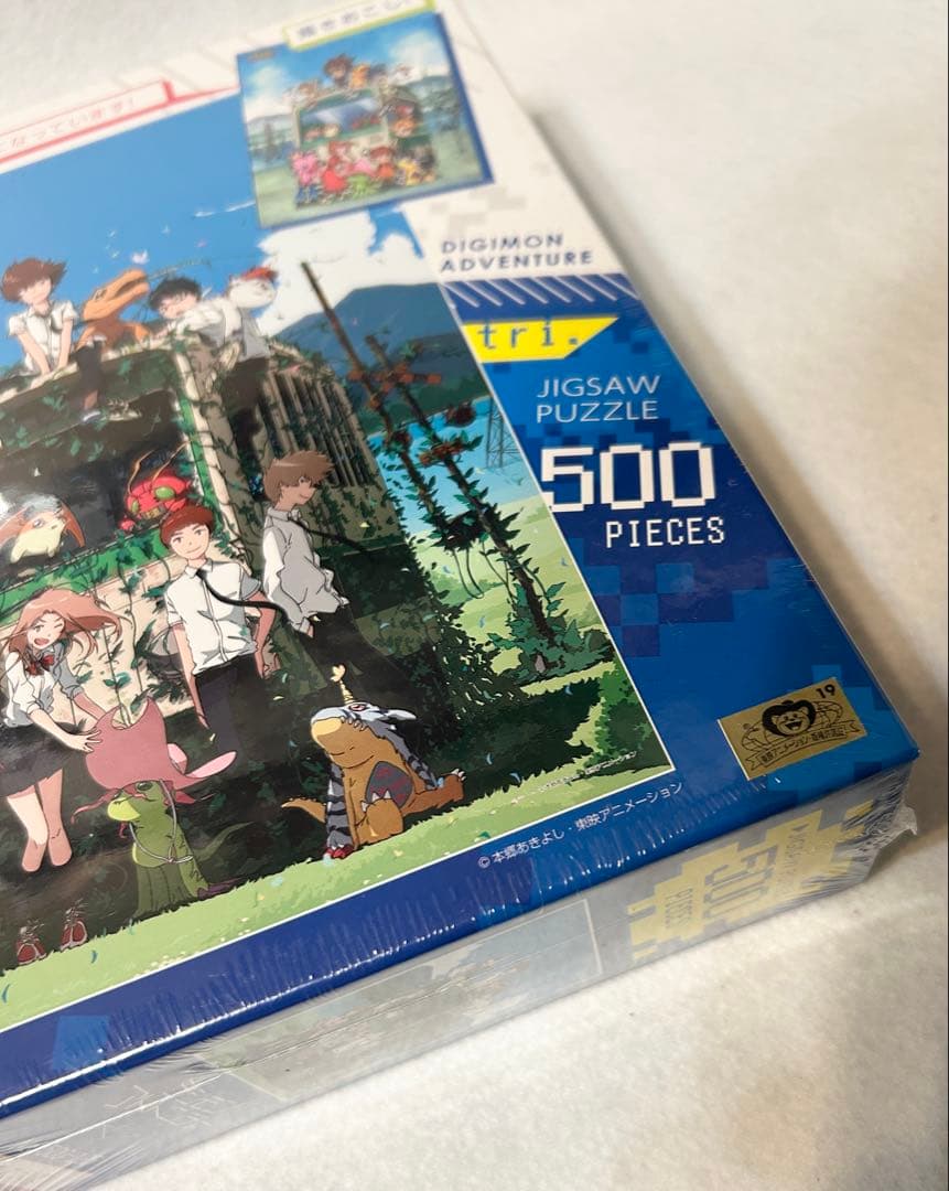 デジモンアドベンチャー 500ピース 時をこえて ARTBOX ジグソーパズル