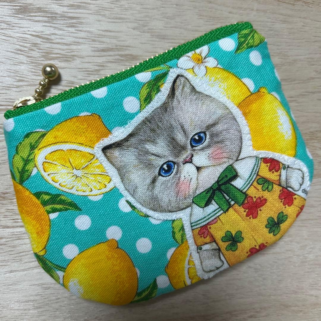 ハンドメイド　ころりんミニミニポーチ　コヤンイサムチョン☆両面ルミちゃん☆