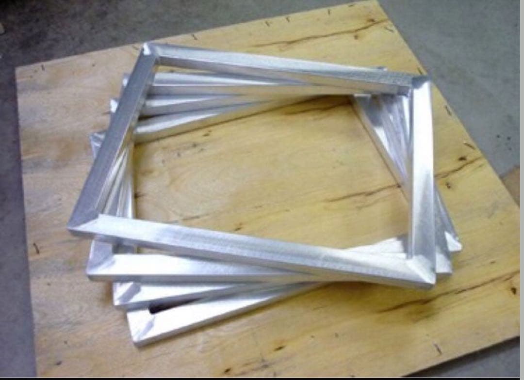 規格アルミ枠(中古) 3個　外寸480*630 mm スクリーン印刷Tシャツ用