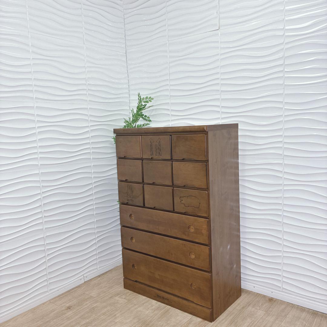 ◇ミッフィーチェスト◇タンス◇天然木◇ - メルカリ