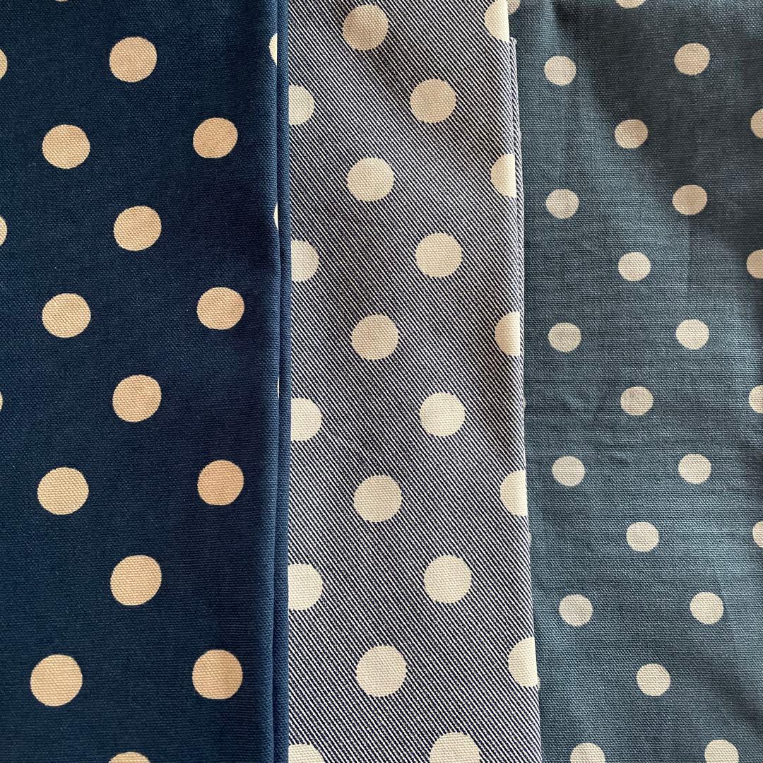 ファスナー付クッションカバー　2枚☆ハンドメイド