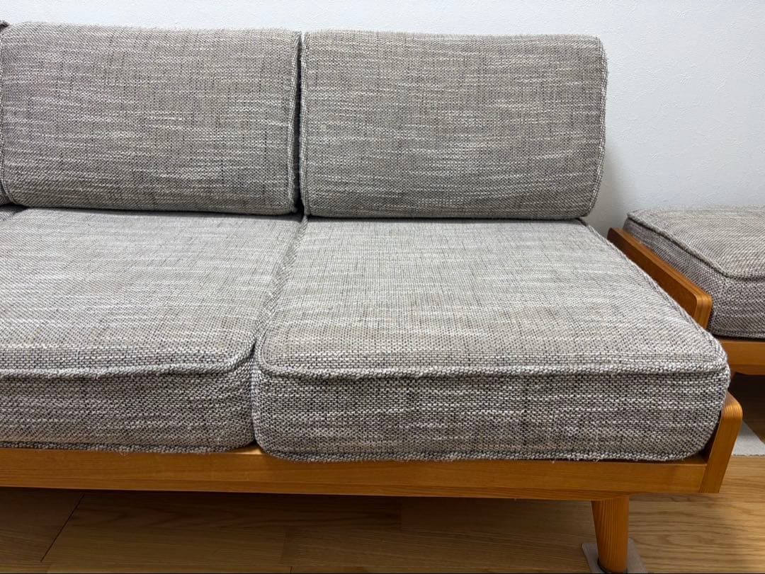 unico ALBERO 3人掛けソファ【オットマンはつきません】