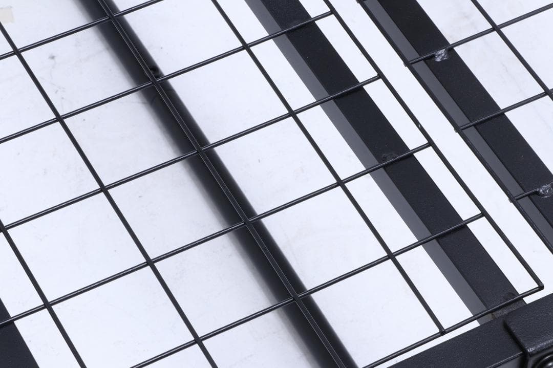 【新品・送料無料】宮付　シングルベッド　タンテ　ブラック