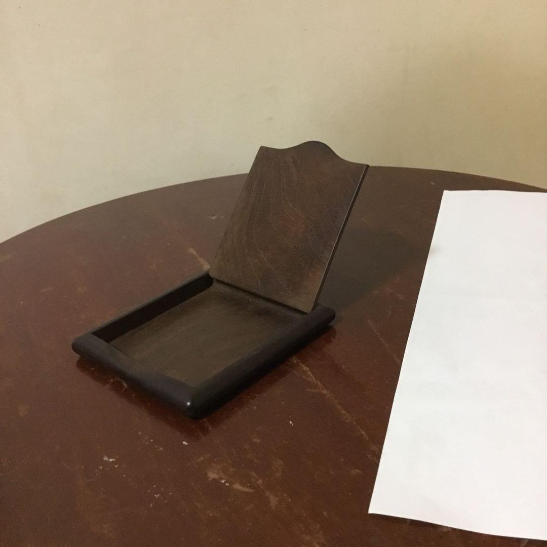 昔のシガレットケース　木製