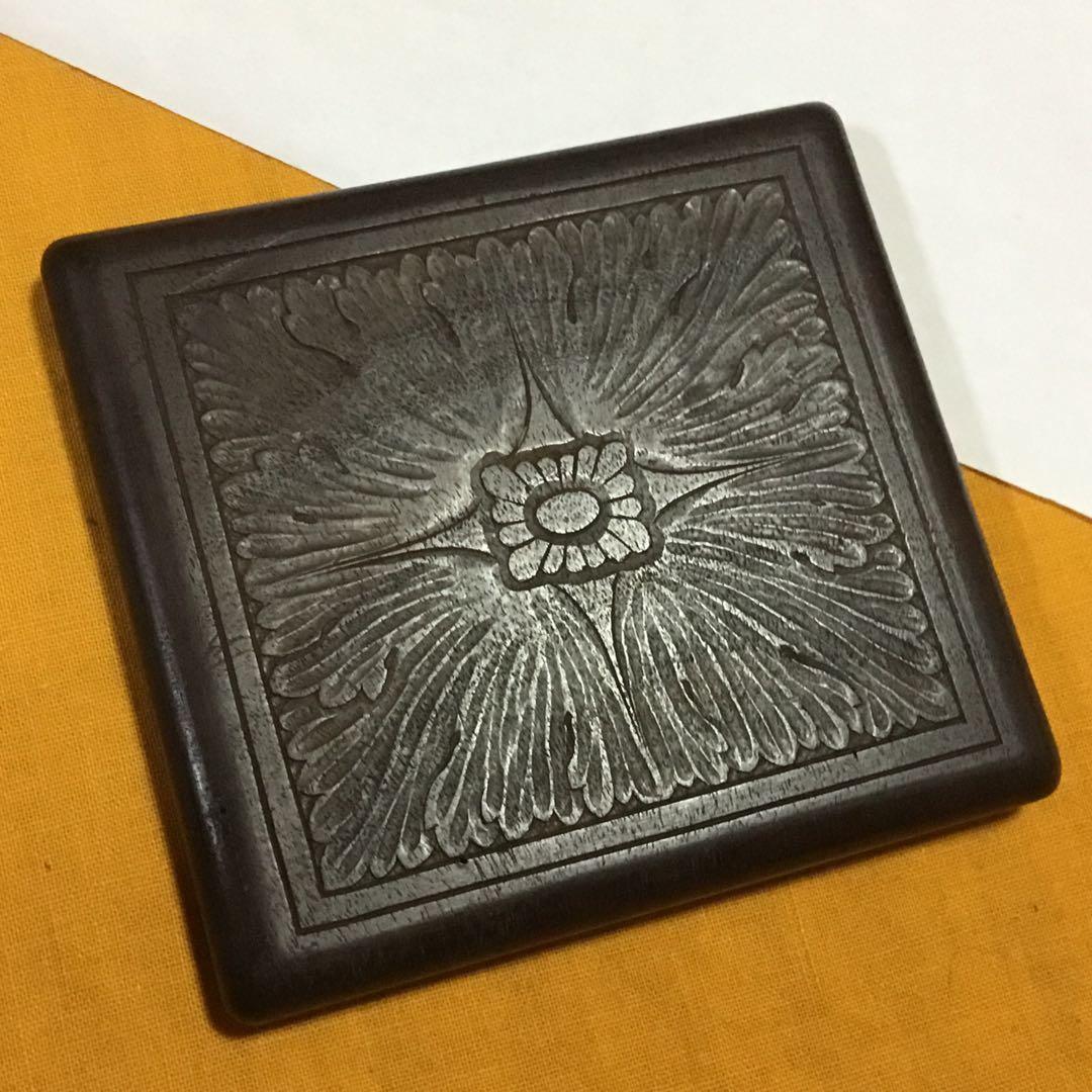 昔のシガレットケース　木製