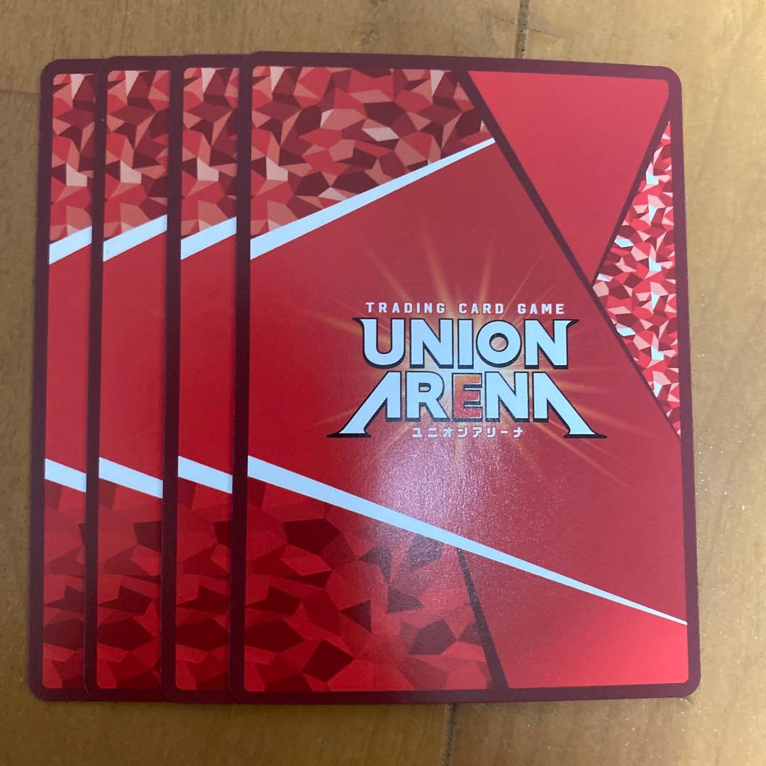 ユニオンアリーナ　ナツキ・スバル　パラレル　星2 4枚　リゼロ
