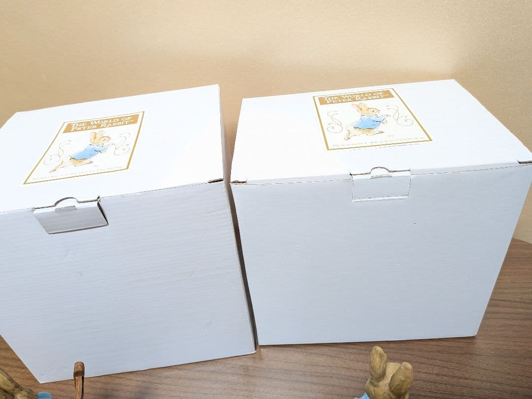 未使用　ピーターラビット　ミセスラビット　プランター　加藤工芸