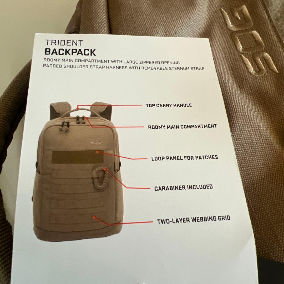 アメリカ直輸入 新品実物 米軍特殊作戦グループ (SOG)用砂漠色戦闘リュック