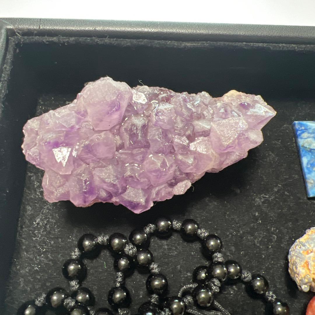 総額3万以上！天然石まとめ売り①パーツやブレスレット　ラリマー3点　カイヤナイト