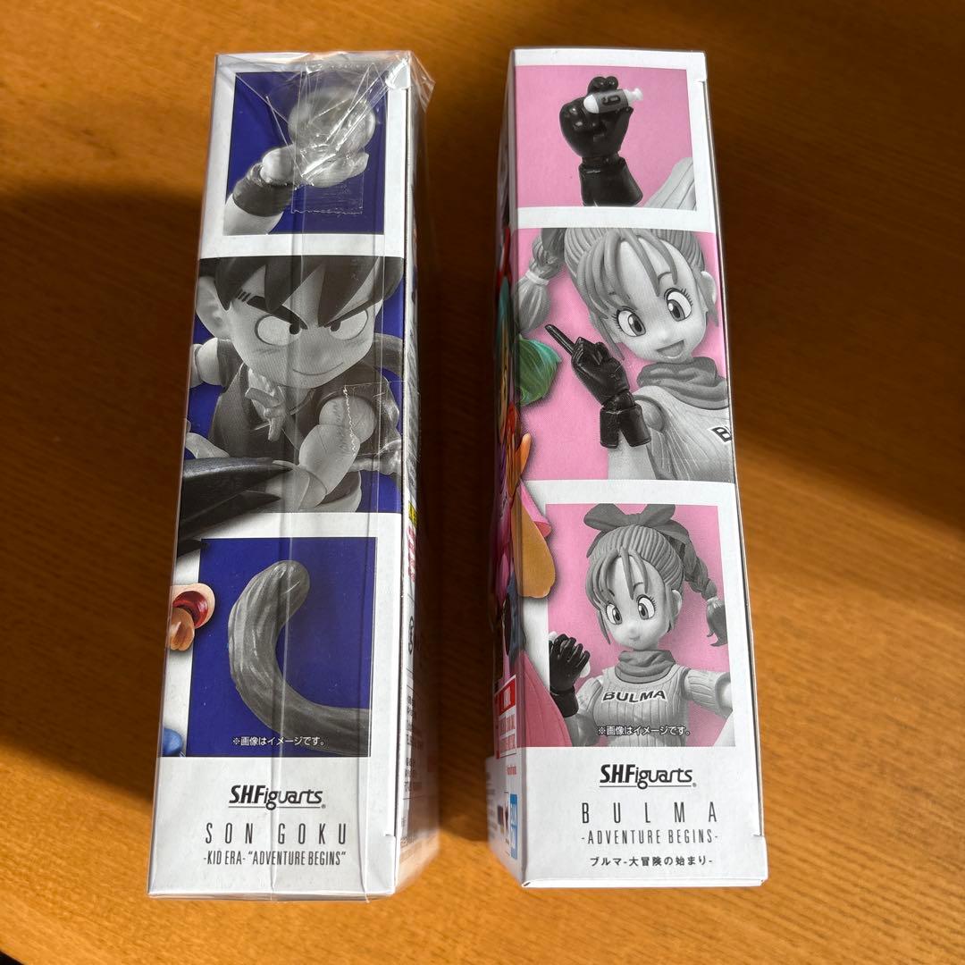 ドラゴンボール S.H.フィギュアーツ 孫悟空＆ブルマ＆ポイポイカプセル