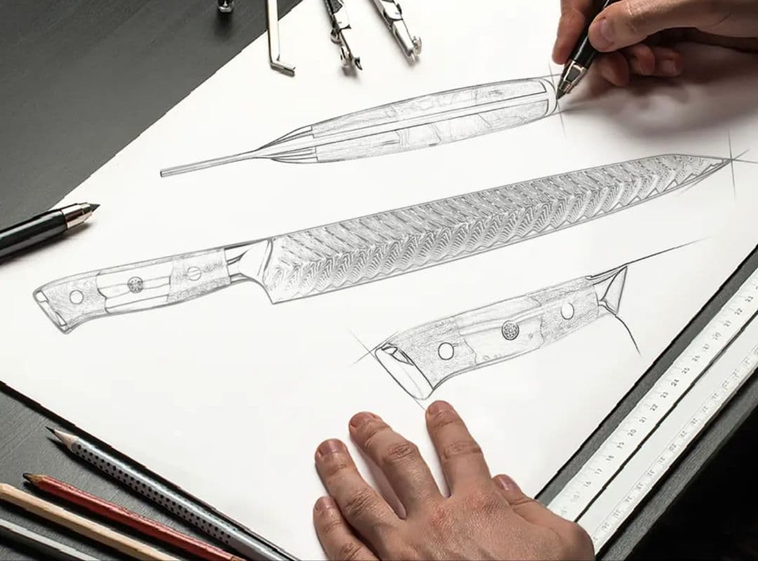 《新作》刺身　包丁　VG10　73層　ダマスカス　筋引き　両刃　柳　包丁