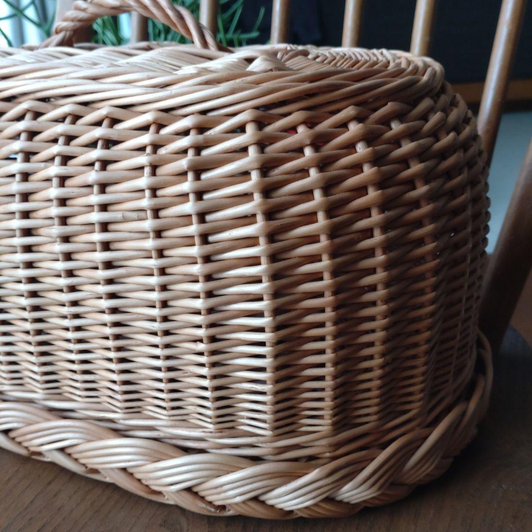 ラトビア ブレッドバスケットカゴアミドリ