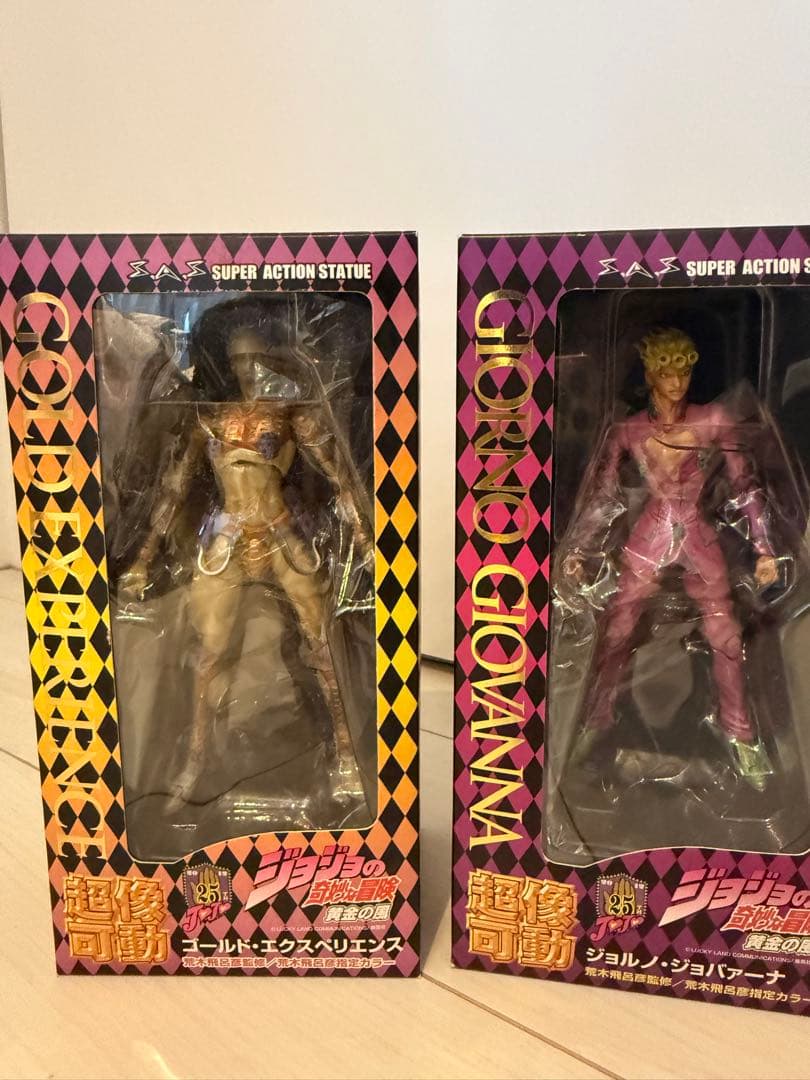 超像可動 ジョジョ ジョルノ・ジョバァーナ ゴールド