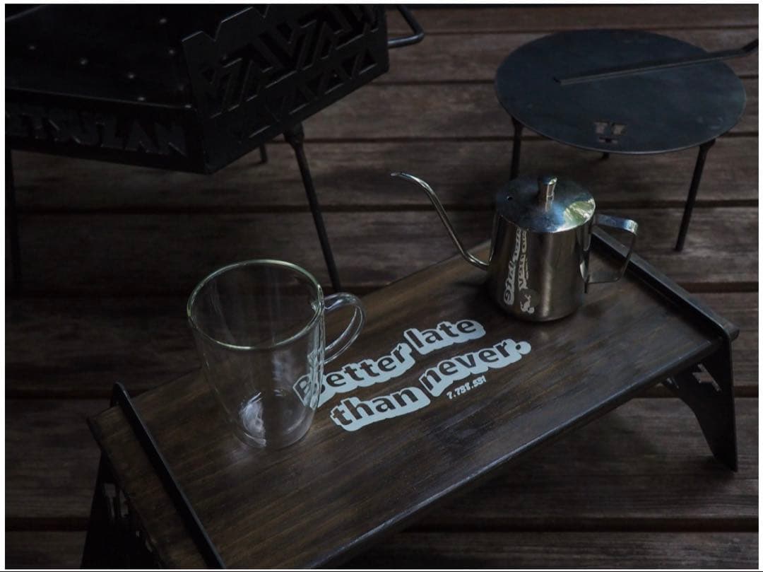 新品‼️有料バッグ付き‼️TETSUZAN✨差し込みテーブル　low