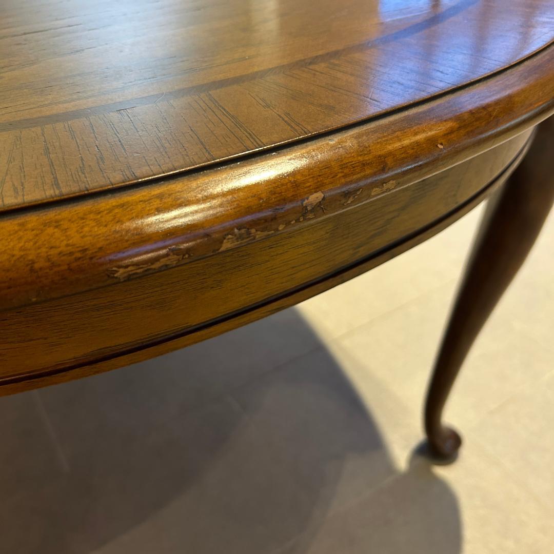 ♥美品　アメリカアンティークダイングテーブル　伸長式　クラシカル