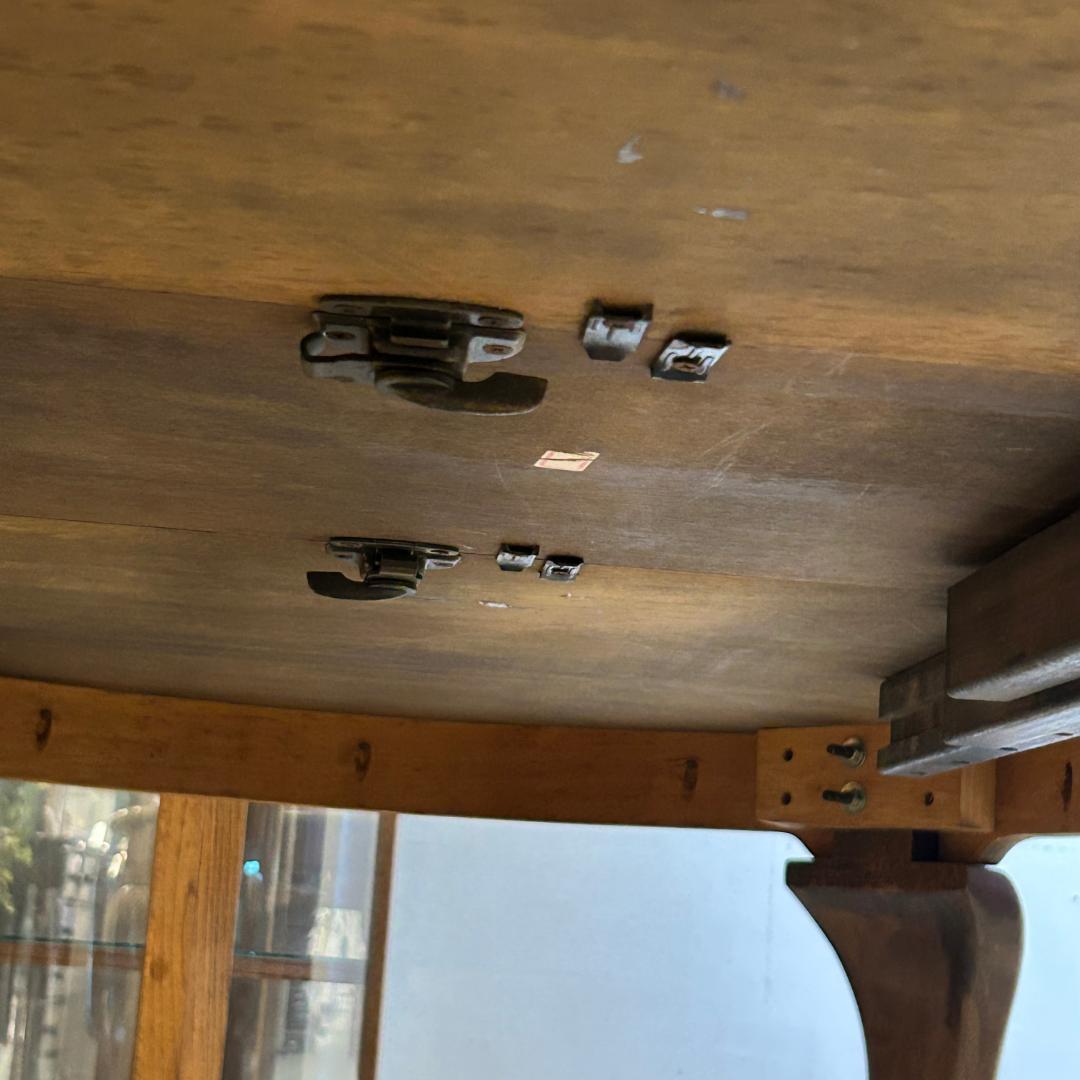 ♥美品　アメリカアンティークダイングテーブル　伸長式　クラシカル