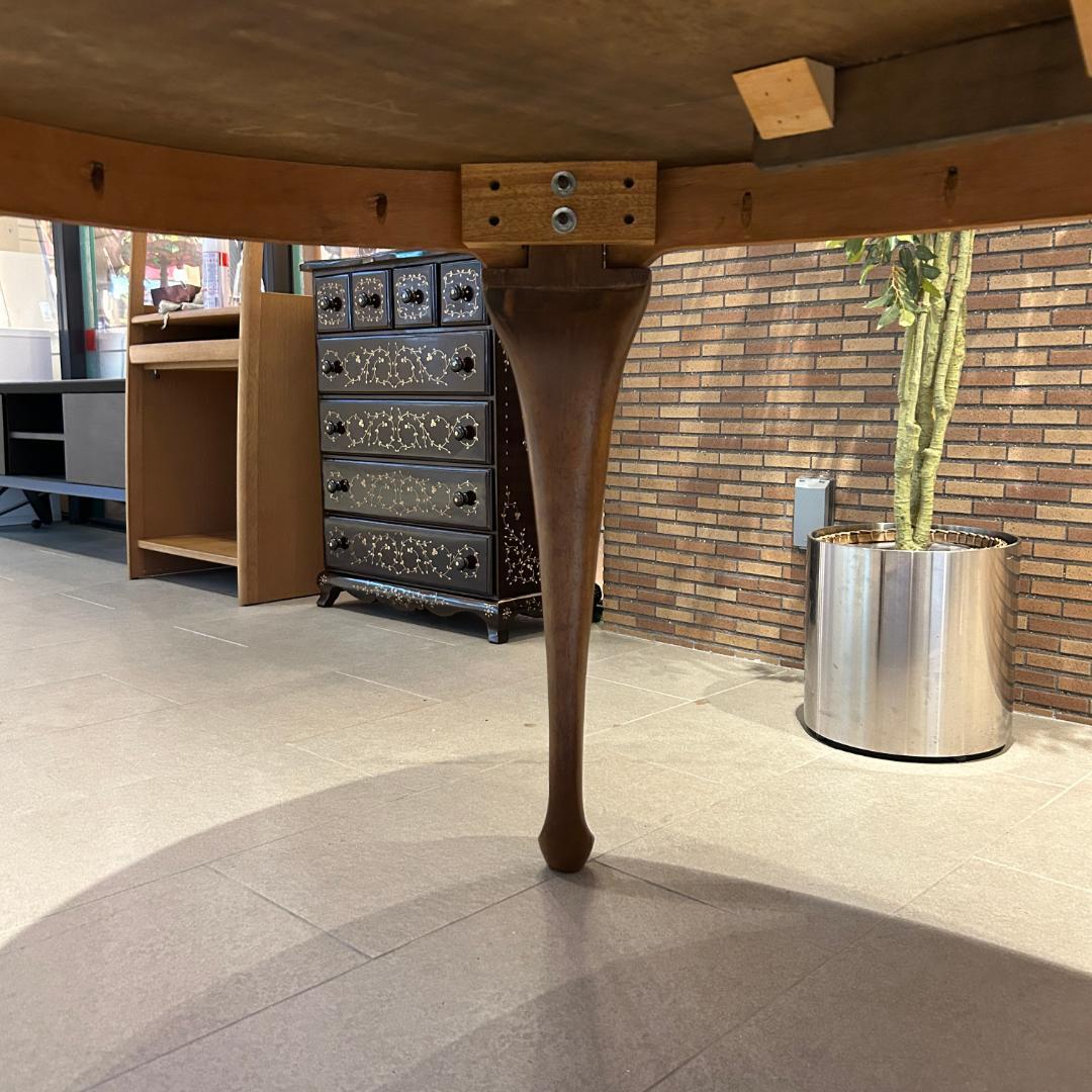 ♥美品　アメリカアンティークダイングテーブル　伸長式　クラシカル