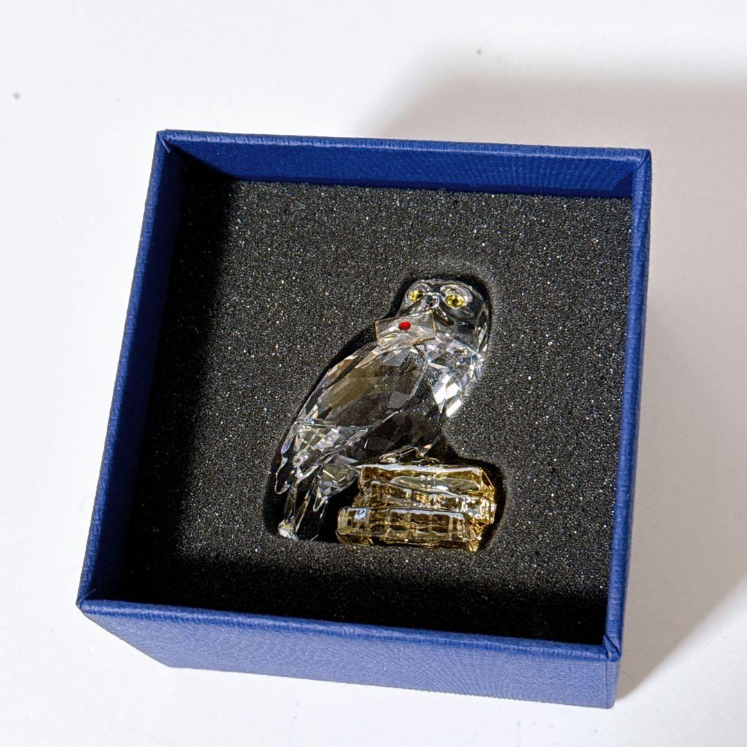 【美品】 SWAROVSKI ハリーポッター ヘドウィグ Hedwig 置物