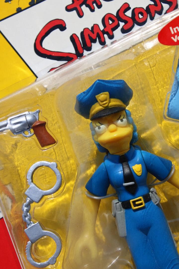 新品 未開封 The Simpsons OFFICER MARGE マージ 青 - メルカリ