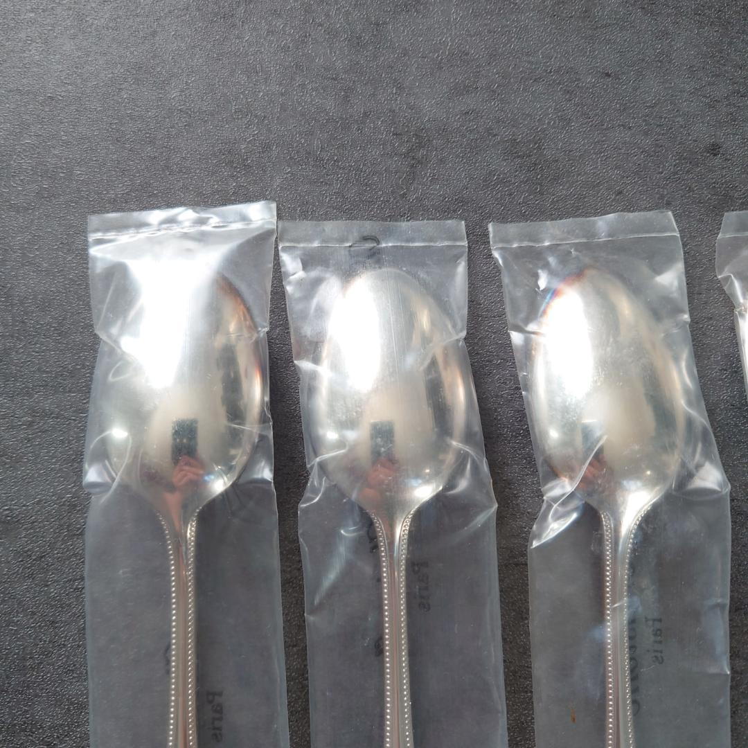 クリストフル パール 未開封 コーヒースプーン 6点