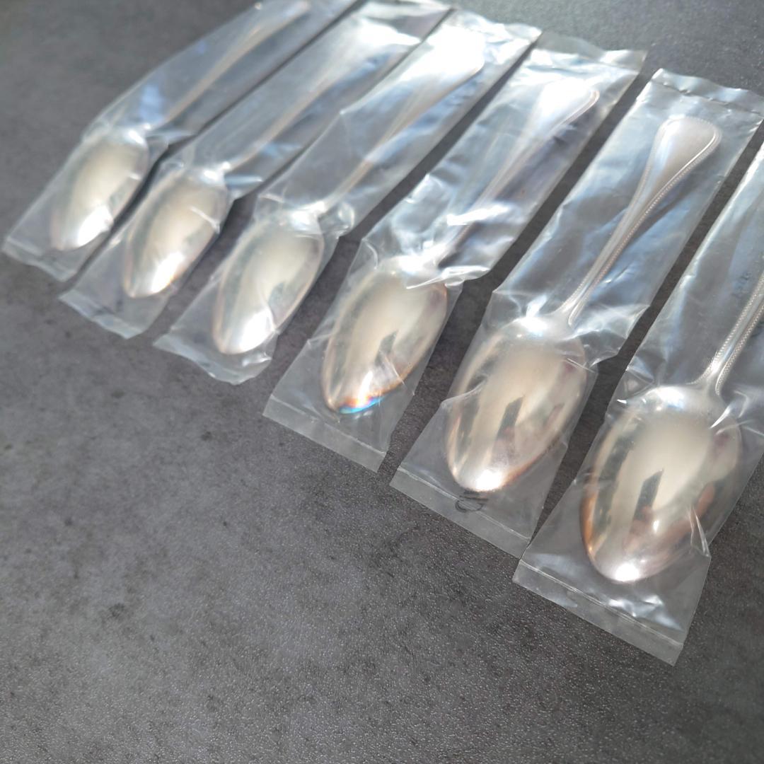 クリストフル パール 未開封 コーヒースプーン 6点