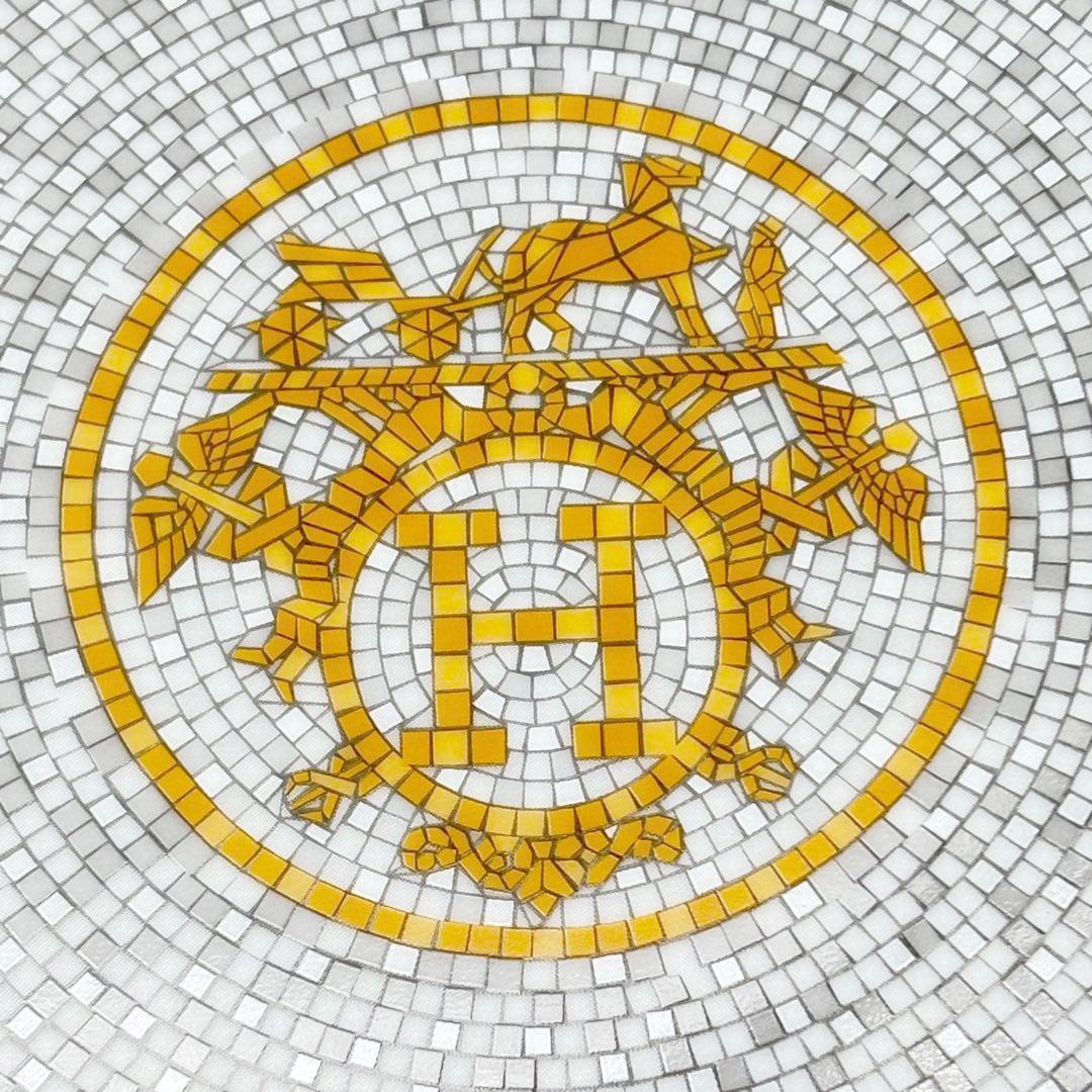 【超美品】エルメス モザイク24 デザートプレート 21cm ゴールド 1M28