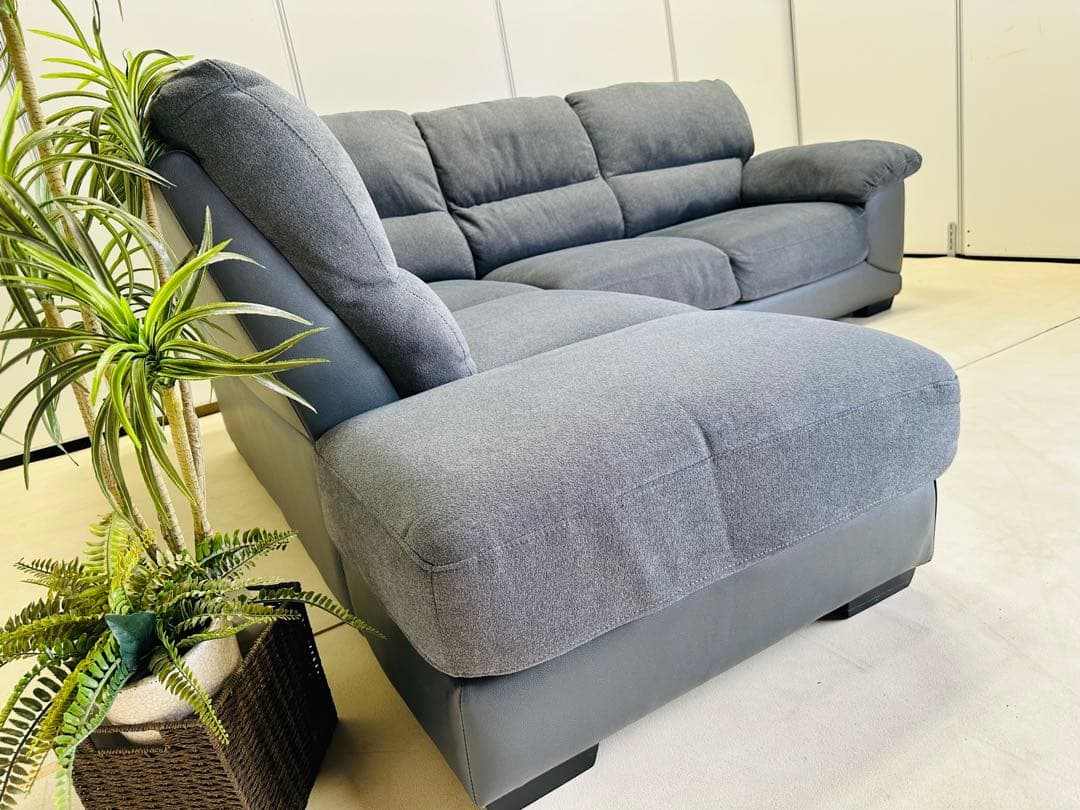 ニトリ 布張りカウチソファ 幅240cm