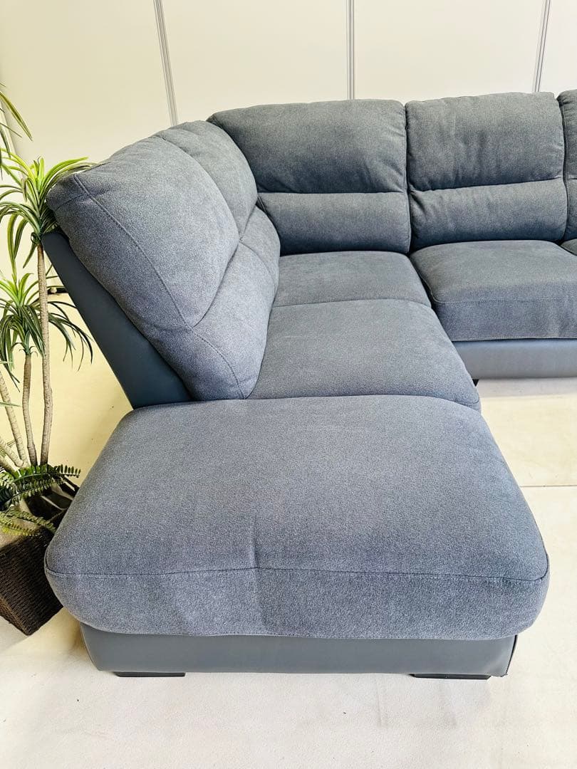 ニトリ 布張りカウチソファ 幅240cm