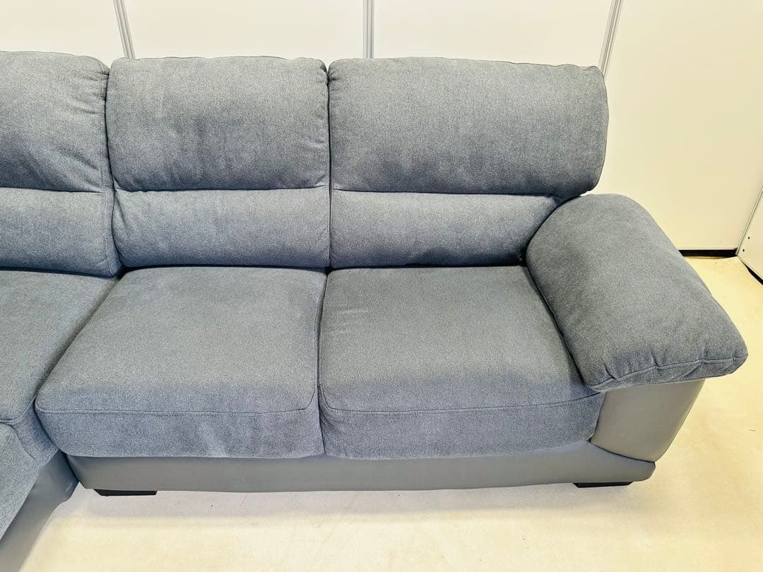 ニトリ 布張りカウチソファ 幅240cm