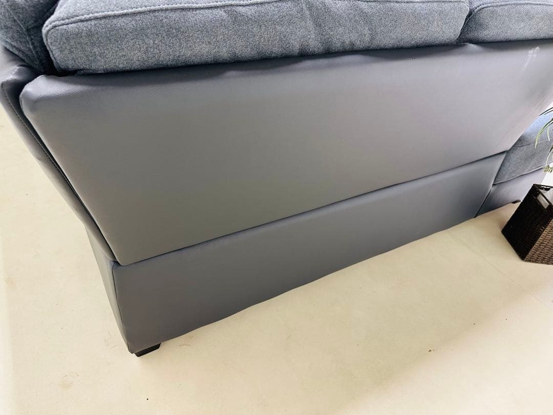 ニトリ 布張りカウチソファ 幅240cm