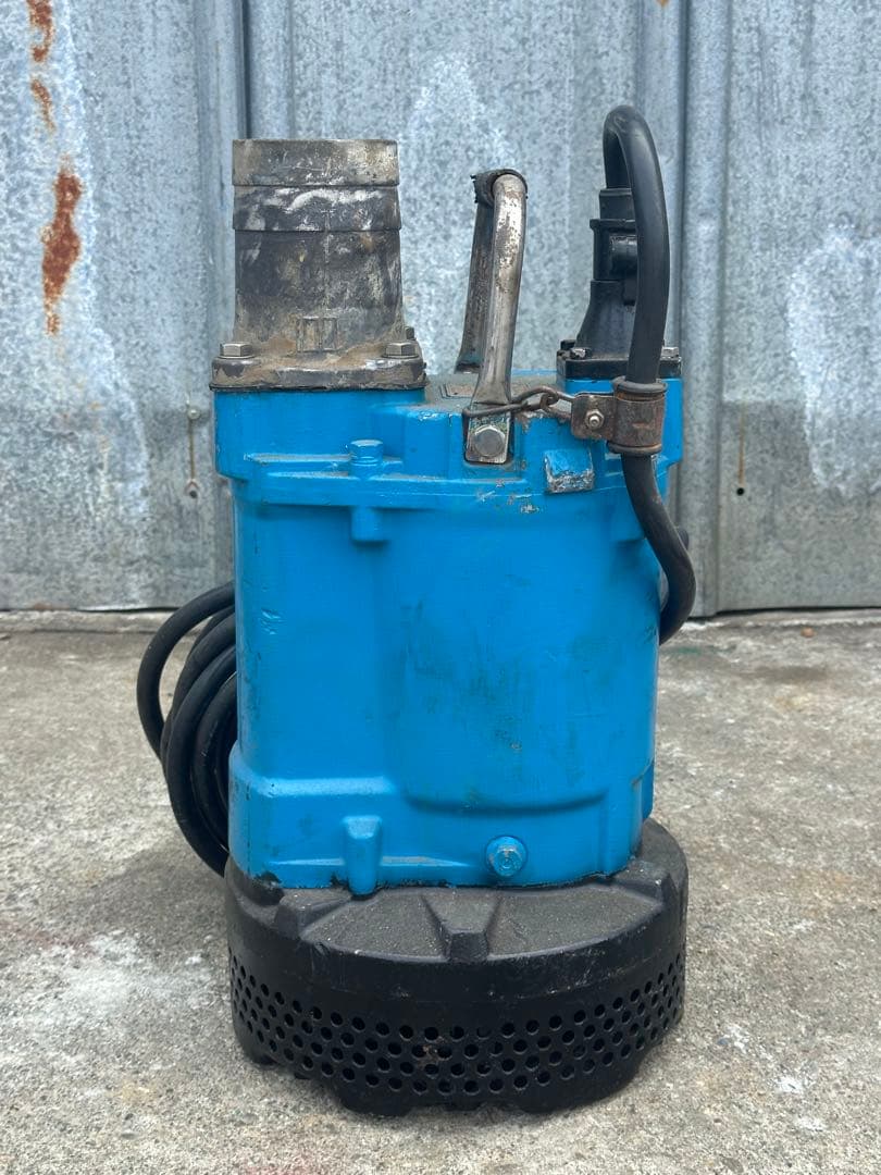 3.ツルミ　排水用水中ポンプKTV3-55 三相　200V 60Hz 5.5kW