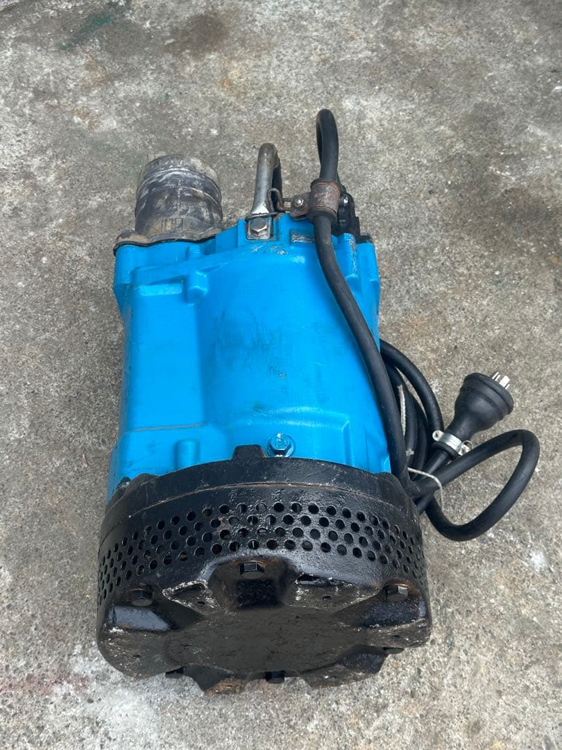 3.ツルミ　排水用水中ポンプKTV3-55 三相　200V 60Hz 5.5kW