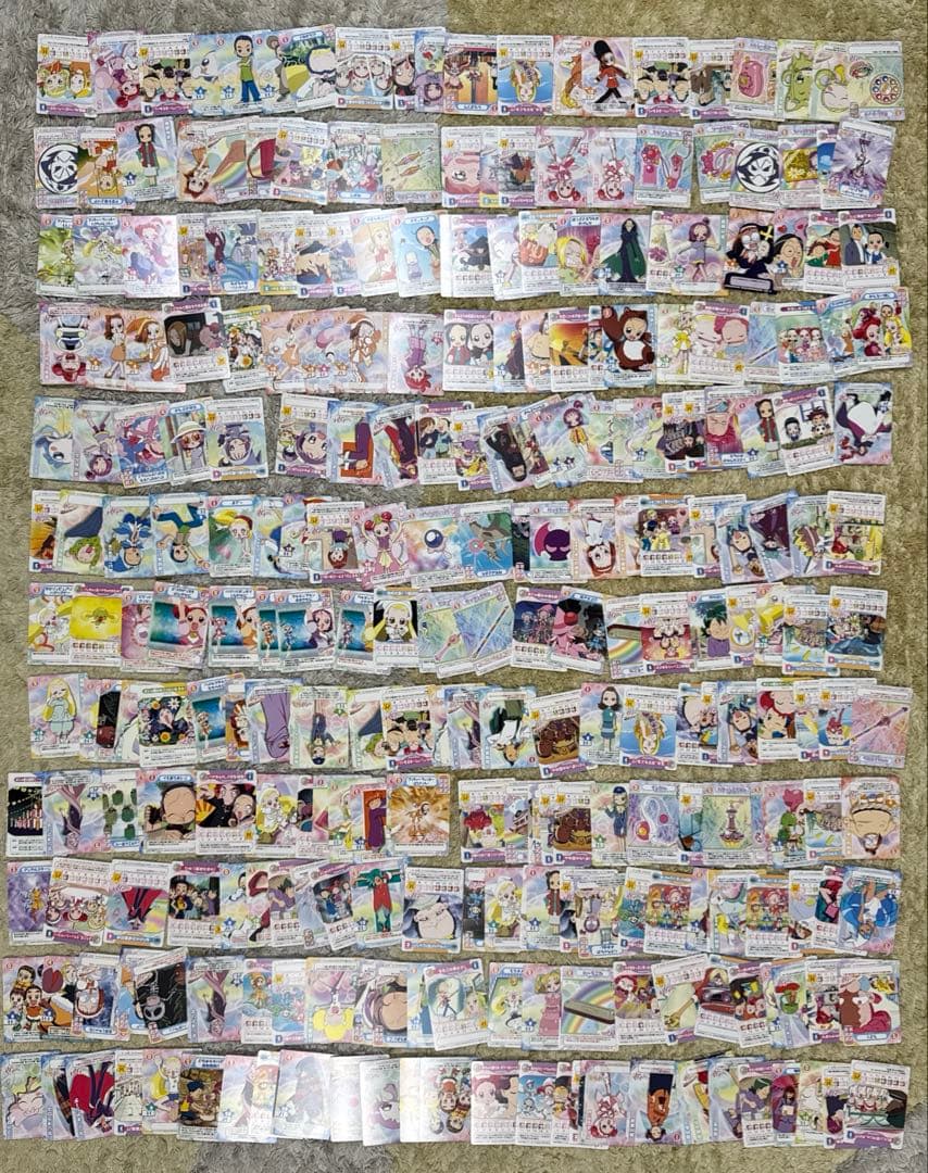 おジャ魔女どれみcgcカードゲームコレクション　約300枚　まとめ売り【5434 おジャ魔女どれみcgcカードゲームコレクション 約300枚 まとめ売り