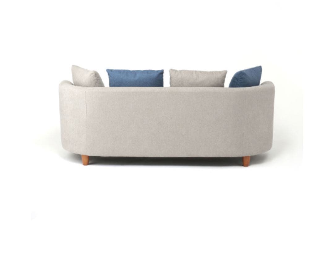 仙台 直接引き取り限定 曲線デザイン　ソファ オットマン付き