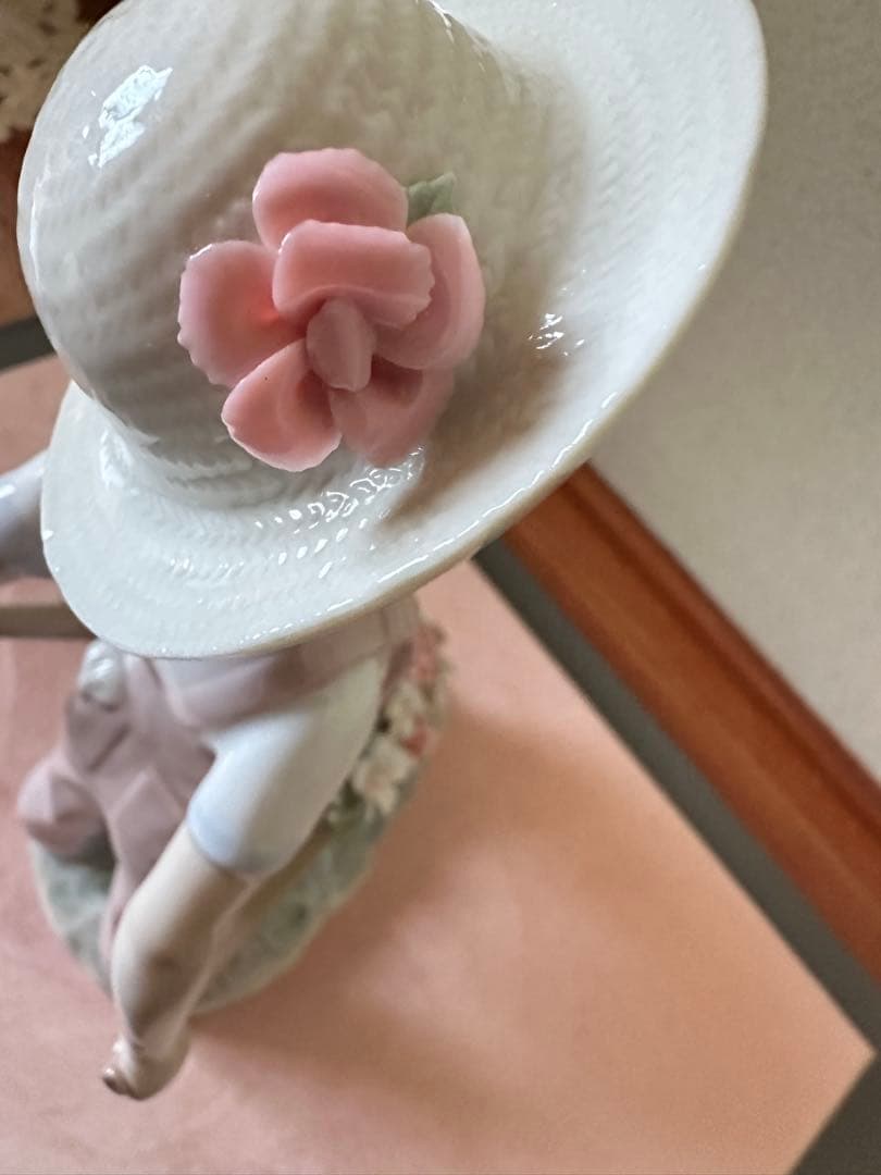 LLADRO リヤドロ 【花車を押す少年 】美品 絶版 - メルカリ