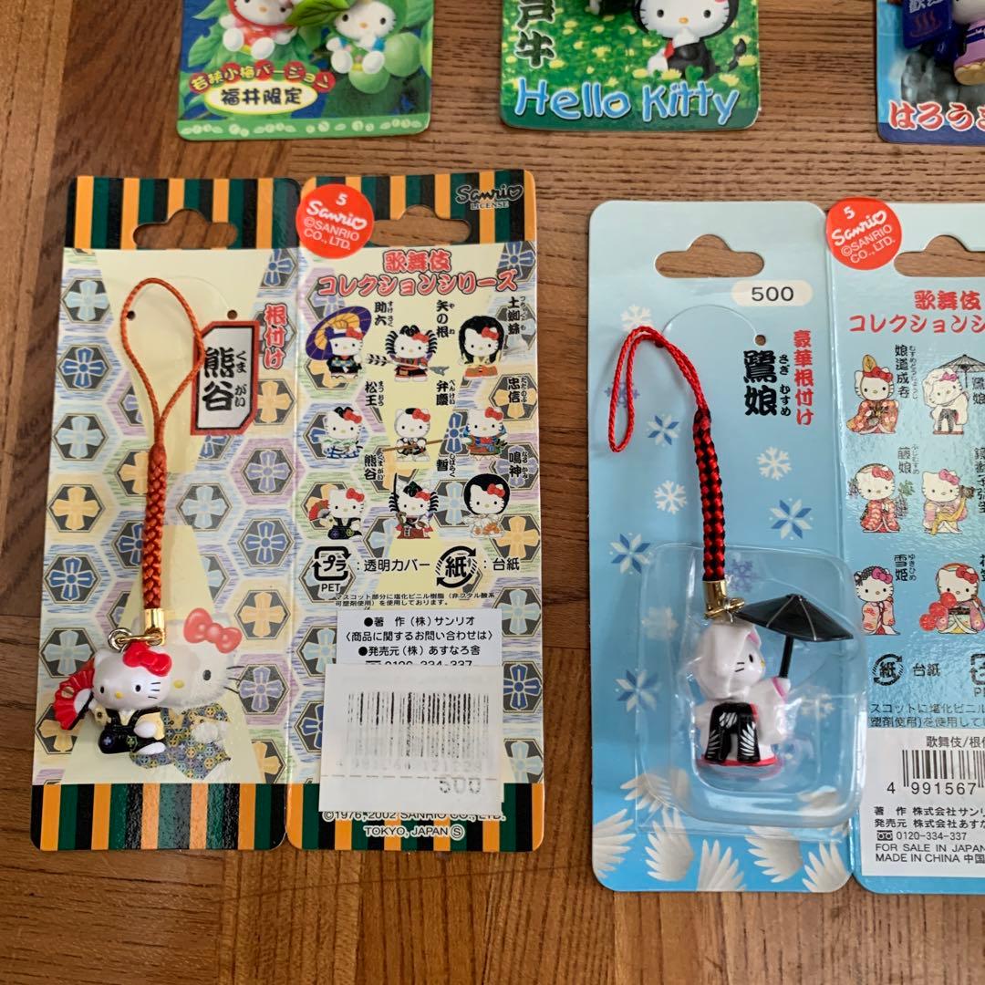 ご当地　ハローキティ　キティ　チャーム　ファスナー　根付け　レトロ　レア