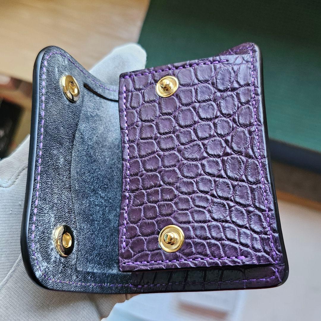 新品 ワイルドスワンズ タング tongue クロコダイル ポロサス クロコ