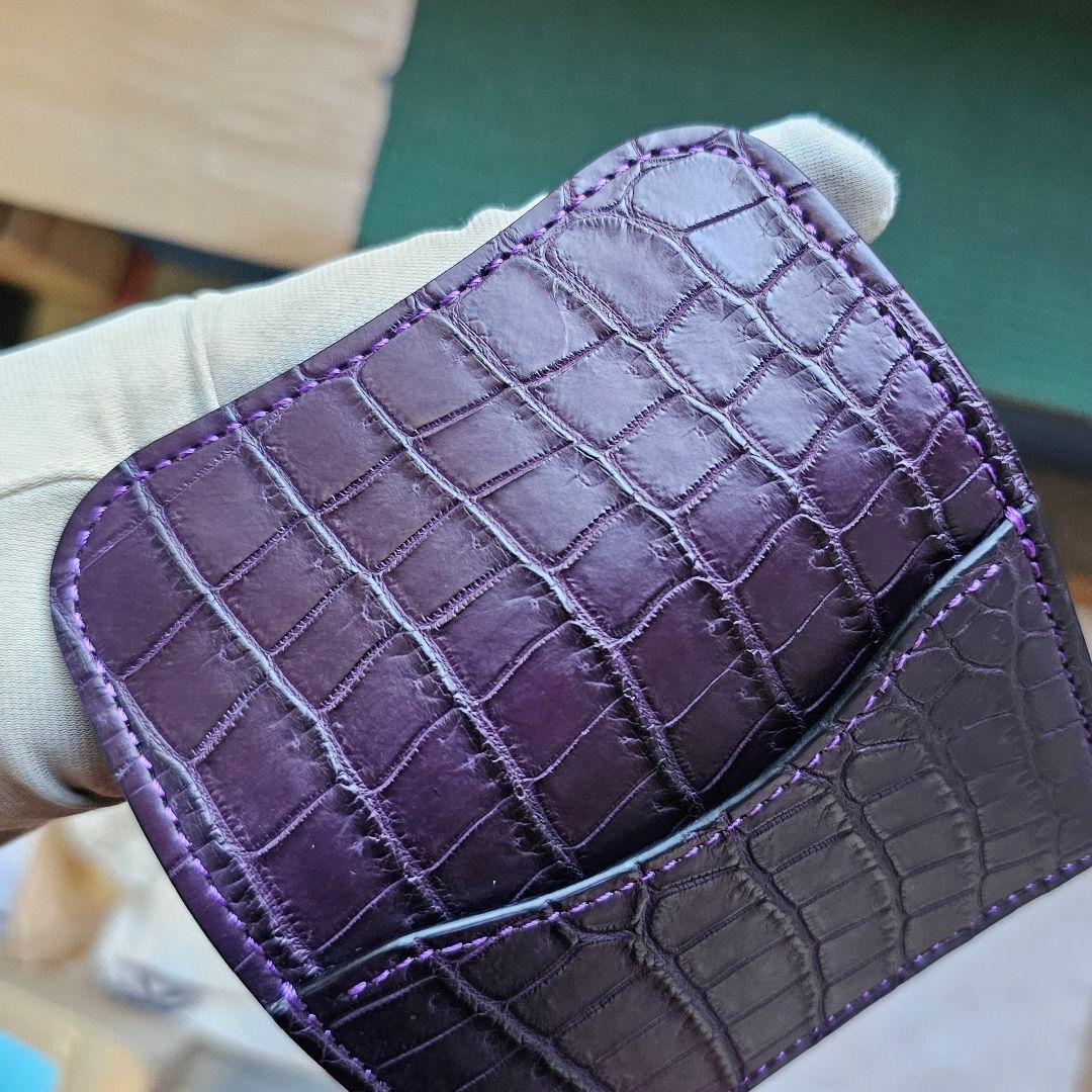 新品 ワイルドスワンズ タング tongue クロコダイル ポロサス クロコ