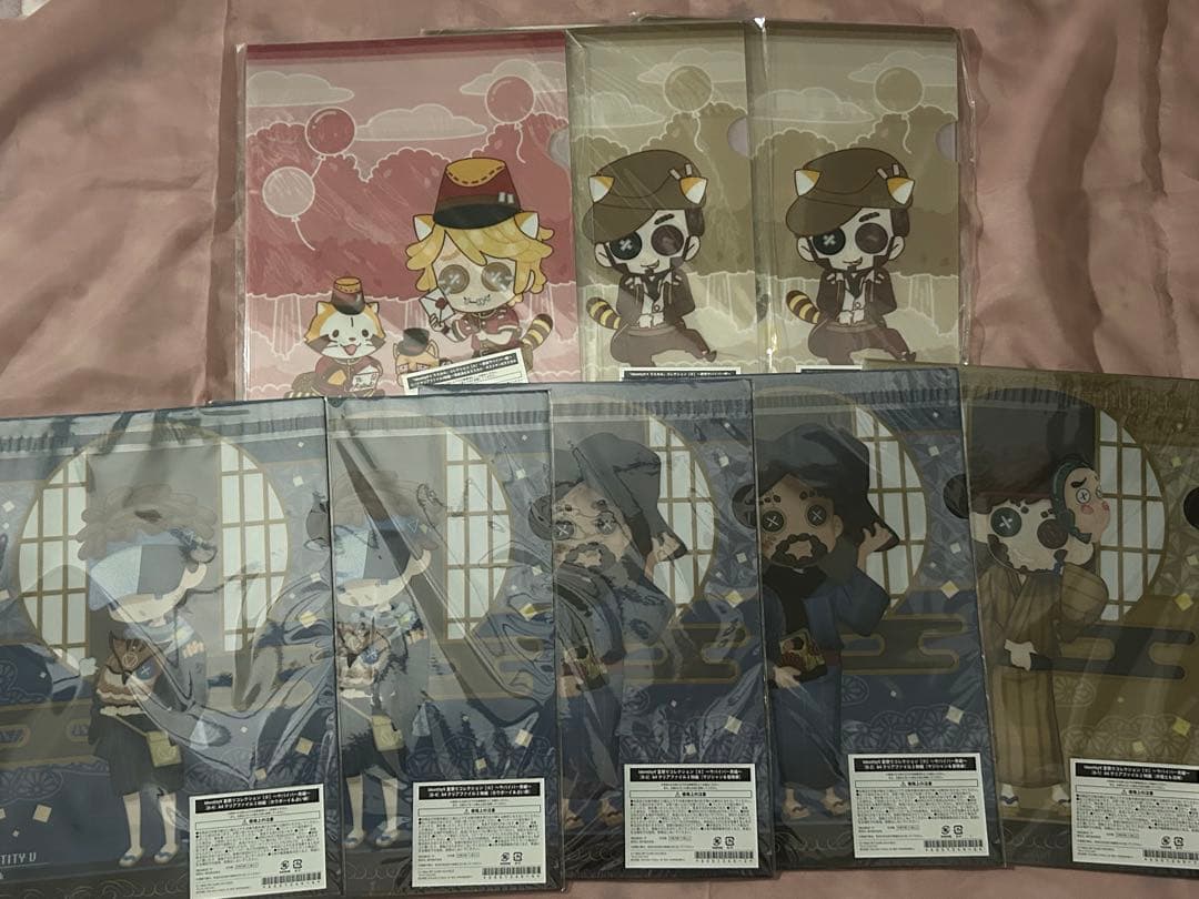 楽天くじ 第五人格 クリアファイルセット 大人気ゲーム『IdentityV 第五人格』のオリジナルグッズを「楽天