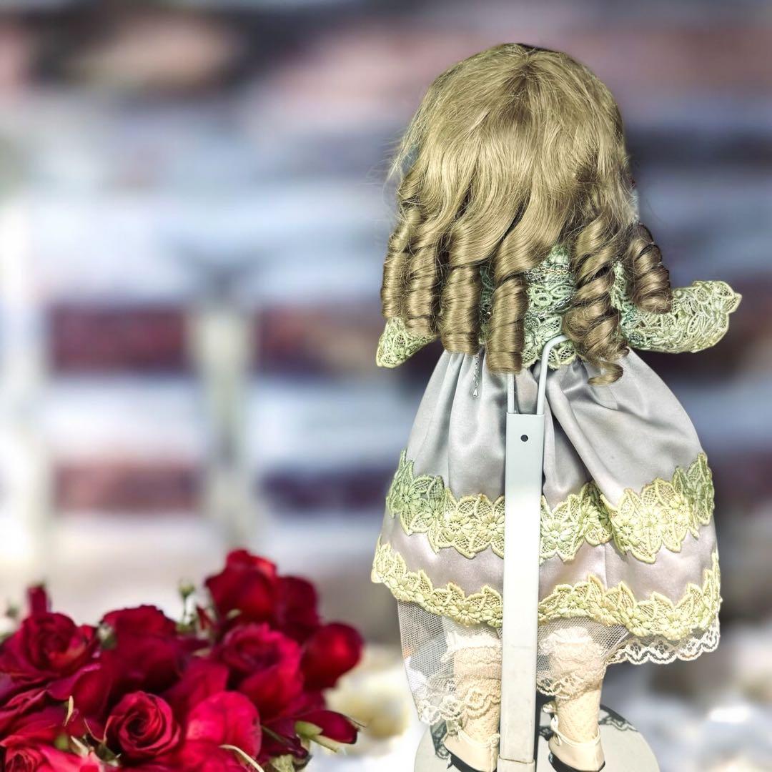 ペコちゃん様専用 ビスクドールブリュ ジュンリプロ 作家様 夏 ドレス