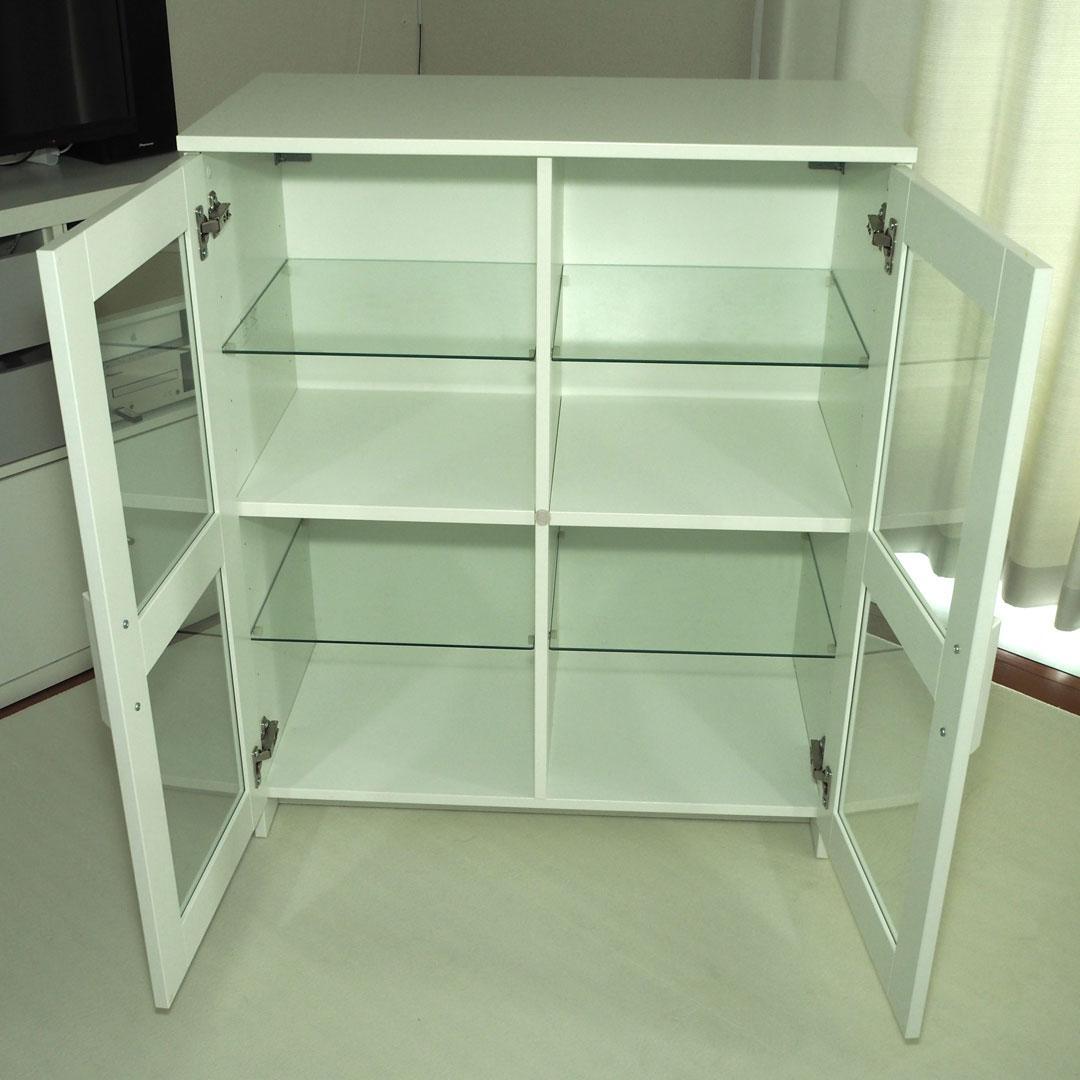 IKEA BRIMNES イケア ブリムネス ガラスケース 収納棚 陳列棚