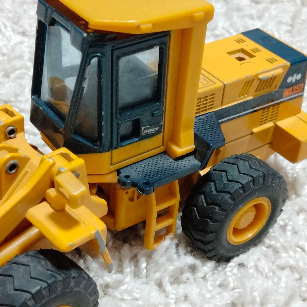 KOMATSU コマツ WA350 ホイールローダー ミニカー 1/50 - メルカリ