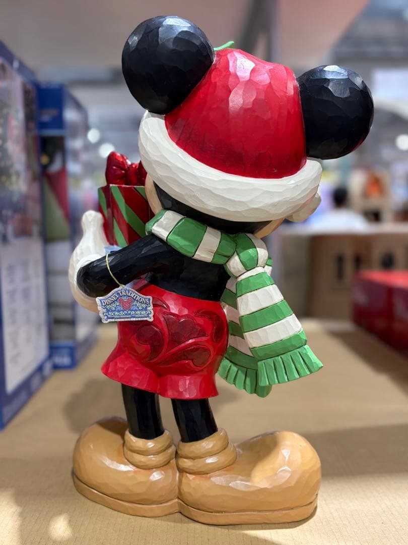 コストコ 新作】ジム ショア ホリデークリスマス ミッキー フィギュア