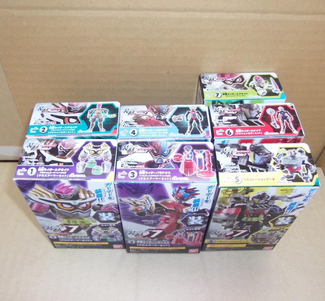 装動 仮面ライダーエグゼイド 1～10弾 全72個コンプ バグスター 最終