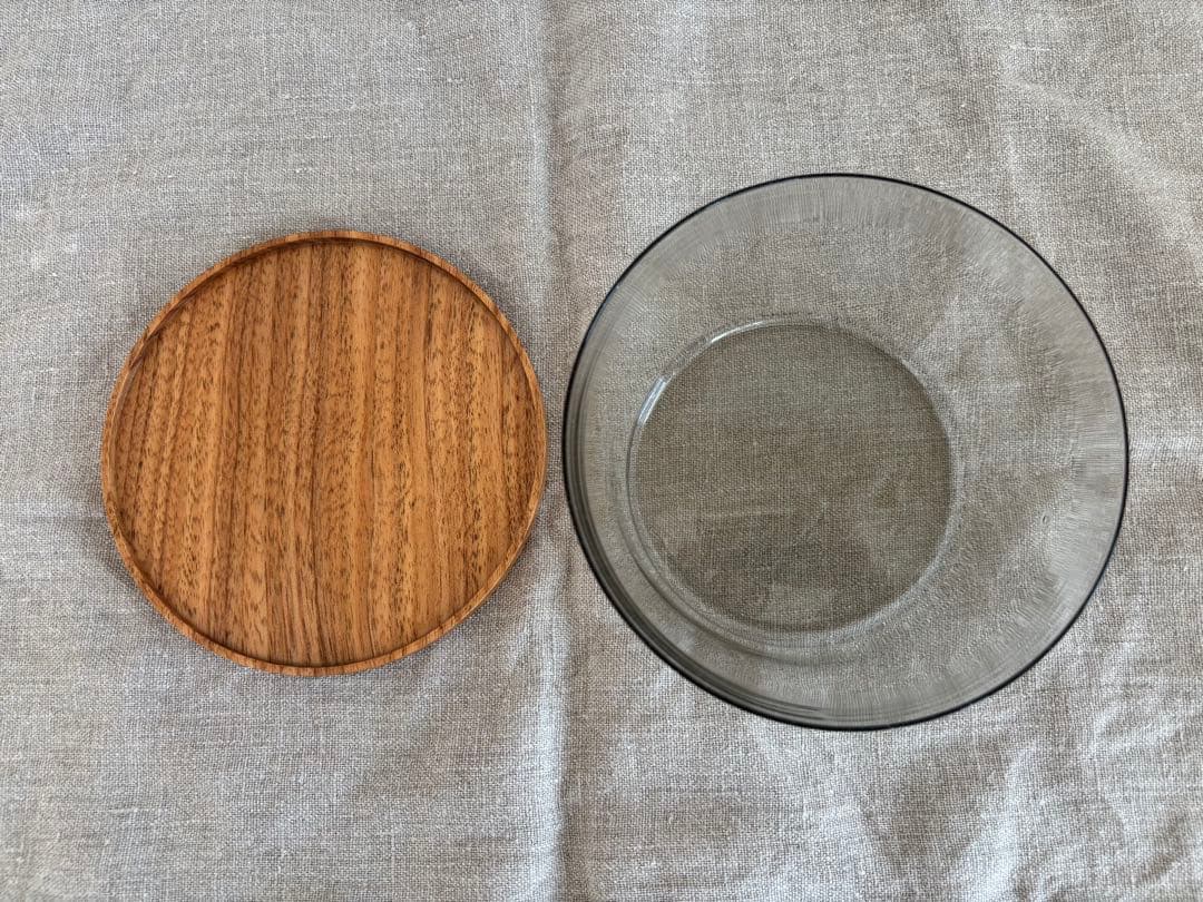 KOBO ガラスボウル PETER IVY 蓋付き