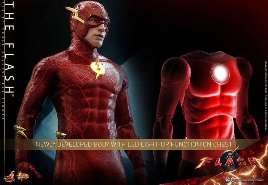 ホットトイズ　フラッシュ THE FLASH FLASHPOINT フィギュア