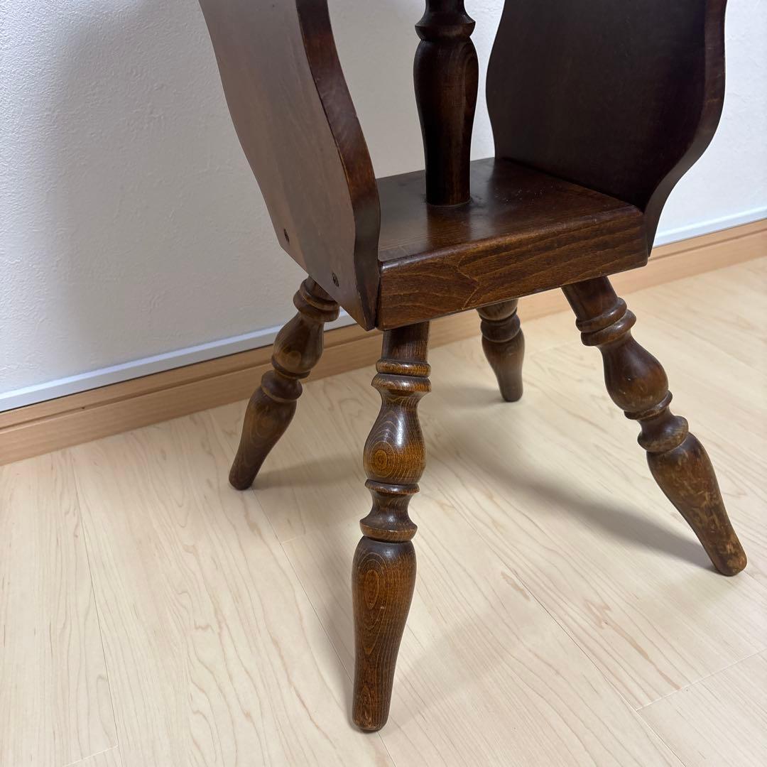 昭和レトロ 飛騨産業 キツツキ サイドテーブル コーヒーテーブル 丸テーブル