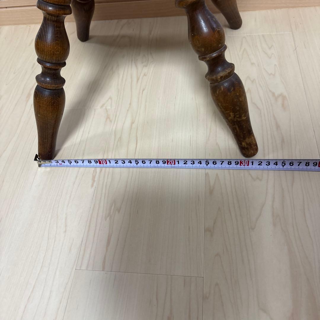 昭和レトロ 飛騨産業 キツツキ サイドテーブル コーヒーテーブル 丸テーブル