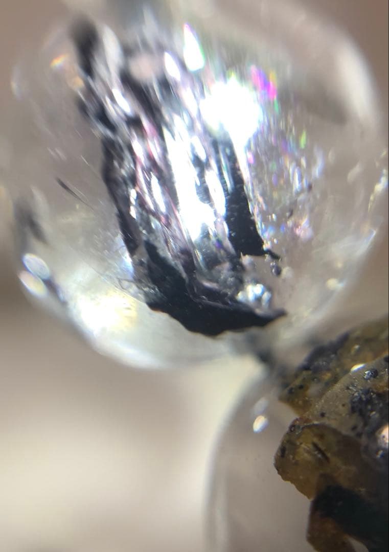 パワー強めクリア❣️★ハイクオリティ★ ヒマラヤ山脈エレスチャル水晶　ブレスレット